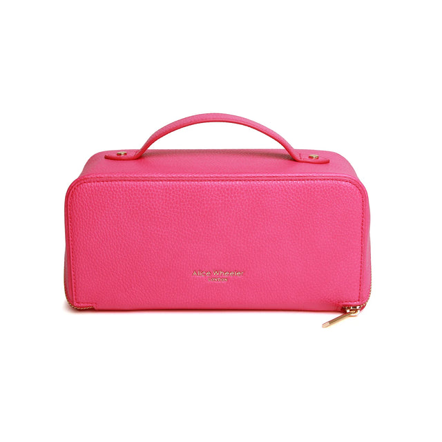 Alice Wheeler Hot Pink - Train Case