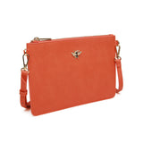 Alice Wheeler Ealing Phone/Clutch Pouch - Orange