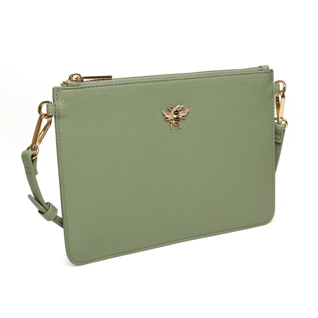 Alice Wheeler Ealing Phone/Clutch Pouch - Sage