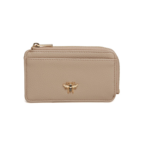 Alice Wheeler Bath Coin/Card Purse - Stone