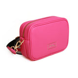 Alice Wheeler Mini Crossbody Bag - Hot Pink