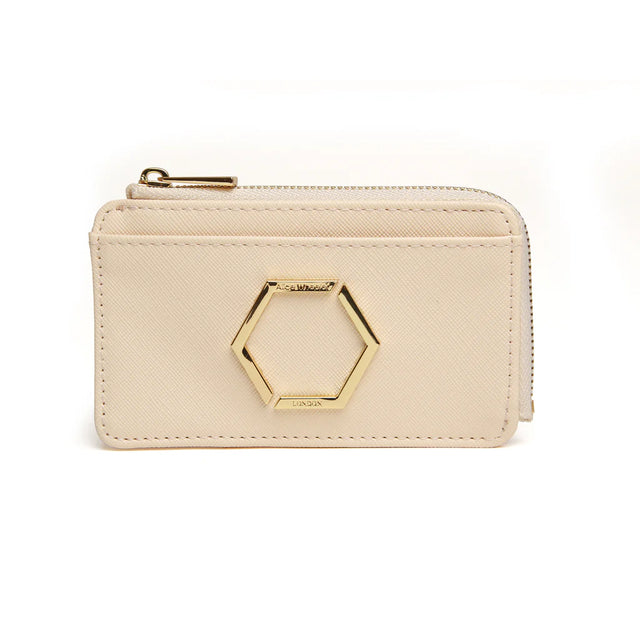 Alice Wheeler Honeycomb Bath Purse - Cream