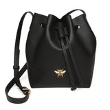 Alice Wheeler Bucket Cross Body Bag - Black