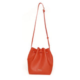 Alice Wheeler Bucket Cross Body Bag - Orange