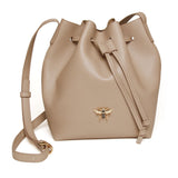 Alice Wheeler Bucket Cross Body Bag - Stone