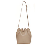 Alice Wheeler Bucket Cross Body Bag - Stone