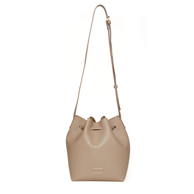 Alice Wheeler Bucket Cross Body Bag - Stone