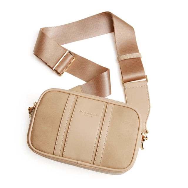 Alice Wheeler Madrid Nappa Bag - Sand