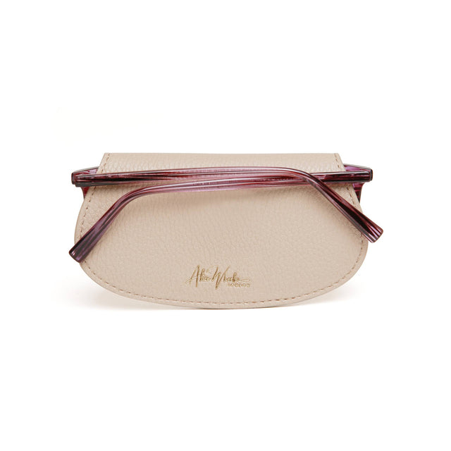 Alice Wheeler Glasses Case - Stone