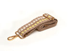 Alice Wheeler Shoulder Strap - Zig Zag Stone