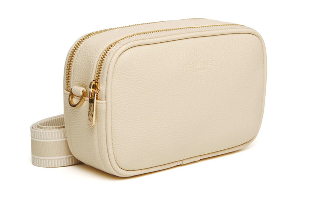 Alice Wheeler Ivory Pimlico Crossbody Bag