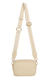 Alice Wheeler Ivory Pimlico Crossbody Bag