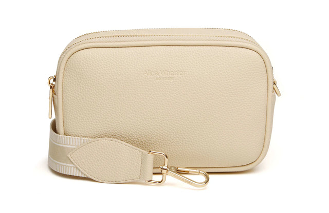 Alice Wheeler Ivory Pimlico Crossbody Bag