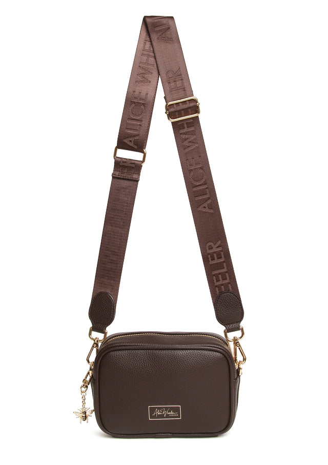 Alice Wheeler Chocolate - Mini Soho Crossbody Bag
