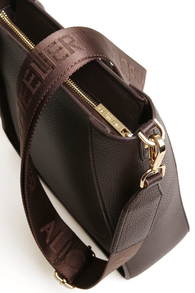 Alice Wheeler Chocolate - Kensington Cross Body Bag