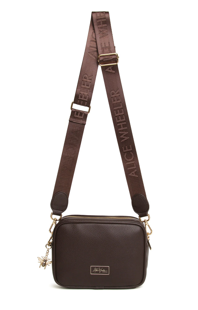 Alice Wheeler Chocolate - Soho Crossbody Bag