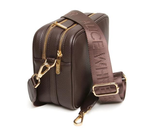 Alice Wheeler Chocolate - Soho Crossbody Bag