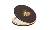 Alice Wheeler Chocolate - Round Mirror compact