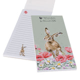 Wrendale Designs Hare Shopping Pad Field of Flowers