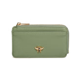 Alice Wheeler Bath Coin Card Purse - Sage