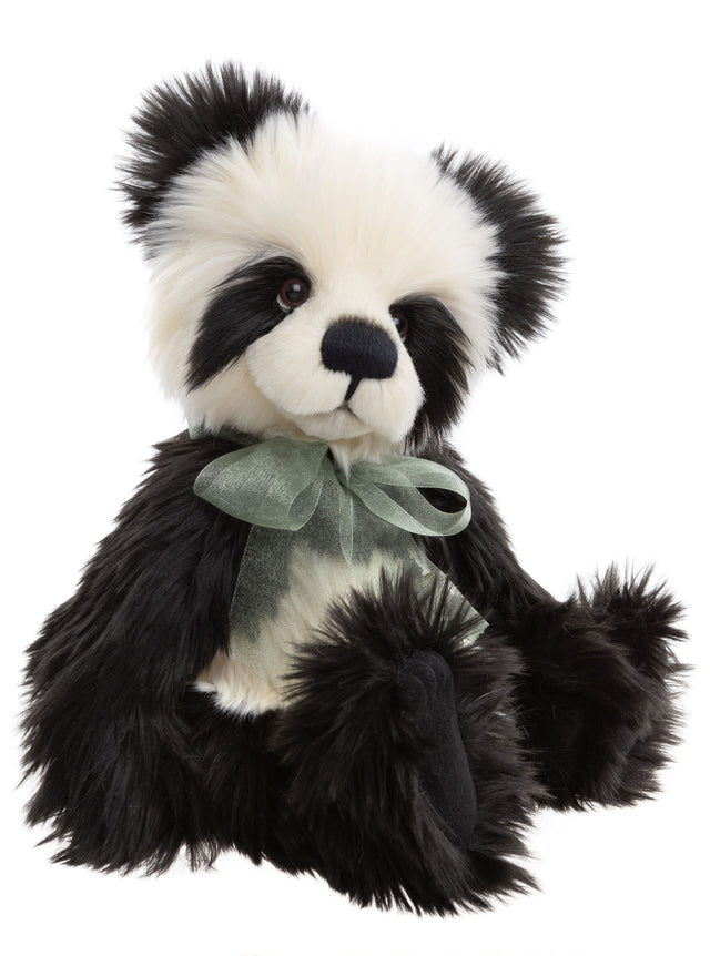 Anniversary Chi Chi, a stunning panda bear from Charlie Bears' 2025 collection