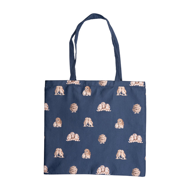 Wrendale Designs Bird of a Feather Foldable Shopping Bag - Owl