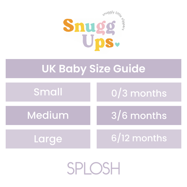 Splosh Baby Brown Sloth Slippers