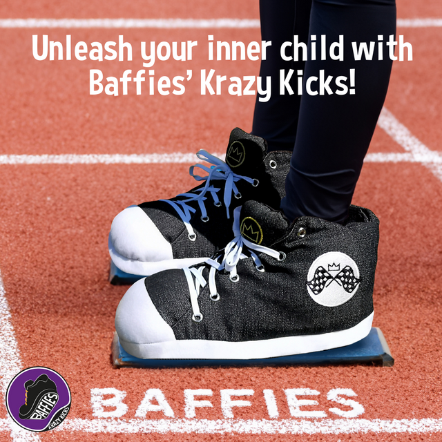 Baffies Krazy Kicks - Sport Pro Slippers