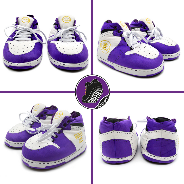 Baffies Krazy Kicks - Queen Bee Slippers