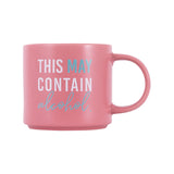 Splosh Cheeky Mug - May Contain Alcohol