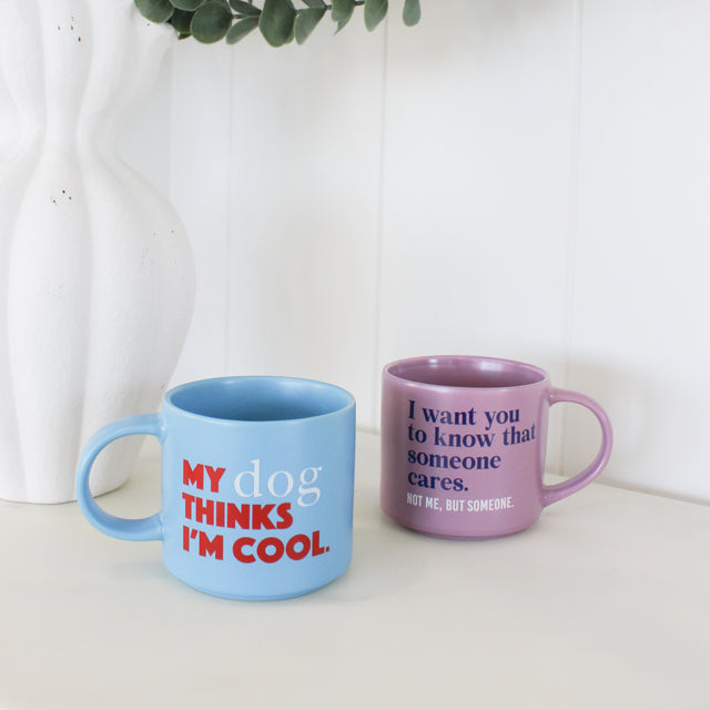 Splosh Cheeky Mug - Someone Cares But Not Me
