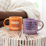 Splosh Cheeky Mug - Someone Cares But Not Me