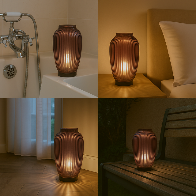 Cello Lighting - Classic Barrel Large & Medium - Purple