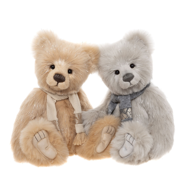 Cookie Crumbs & Elf Dust Bears from the 2026 Charlie Bear Plush Collection