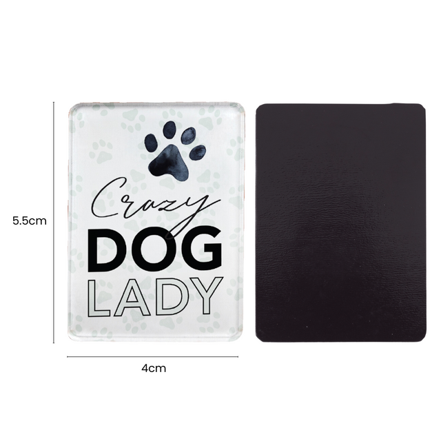 Splosh Crazy Dog Lady Pet Magnet