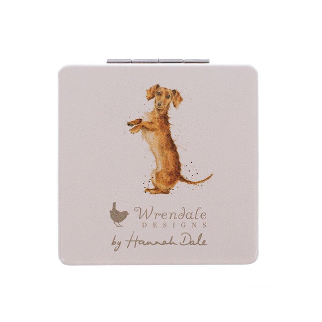 Wrendale Designs Dachshund Mirror - That Friday Feeling
