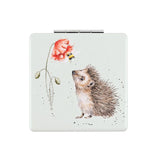 Wrendale Designs Hedgehog Mirror - Busy as a Bee
