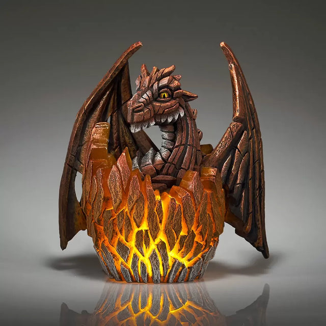 Edge Sculpture - Copper Dragon Egg