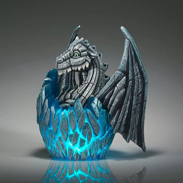 Edge Sculpture - White Dragon Egg
