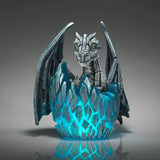 Edge Sculpture - White Dragon Egg