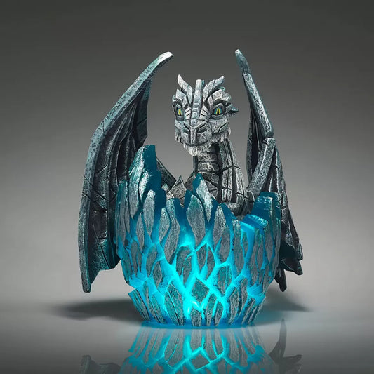 Edge Sculpture - White Dragon Egg