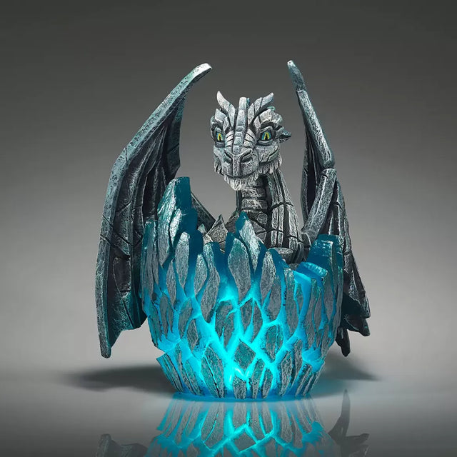Edge Sculpture - White Dragon Egg