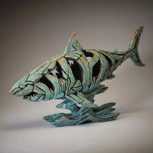 Edge Sculpture - Shark Virdi-Gris