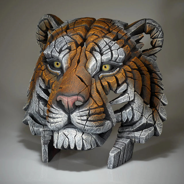 Edge Sculpture - Tiger Bust