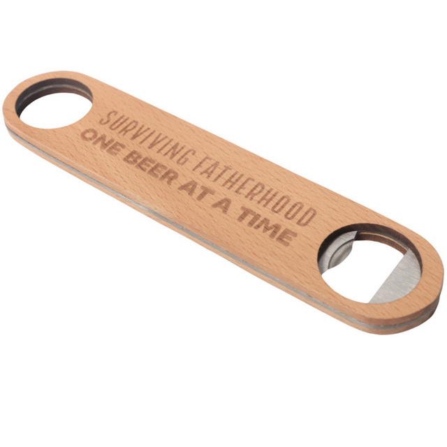 Splosh Wooden Bottle Opener - Surviving Fatherhood