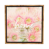 Splosh Flourish Home Framed Canvas - 34x34