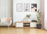 Splosh Full Bloom - Lady Framed Canvas 44 x 64
