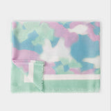 Katie Loxton Printed Scarf - Watercolour (Lilac/Sage/Off White)