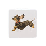 Wrendale Designs Dachshund Mirror - That Friday Feeling