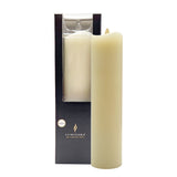 Luminara Indoor 2.0" x 7.9" Ivory Mini Pillar